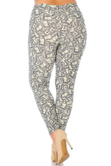 Buttery Smooth Love of Baseball Plus Size Leggings