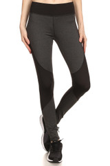 Brushed High Waisted Rosetta Rose Sport Leggings | Only Leggings