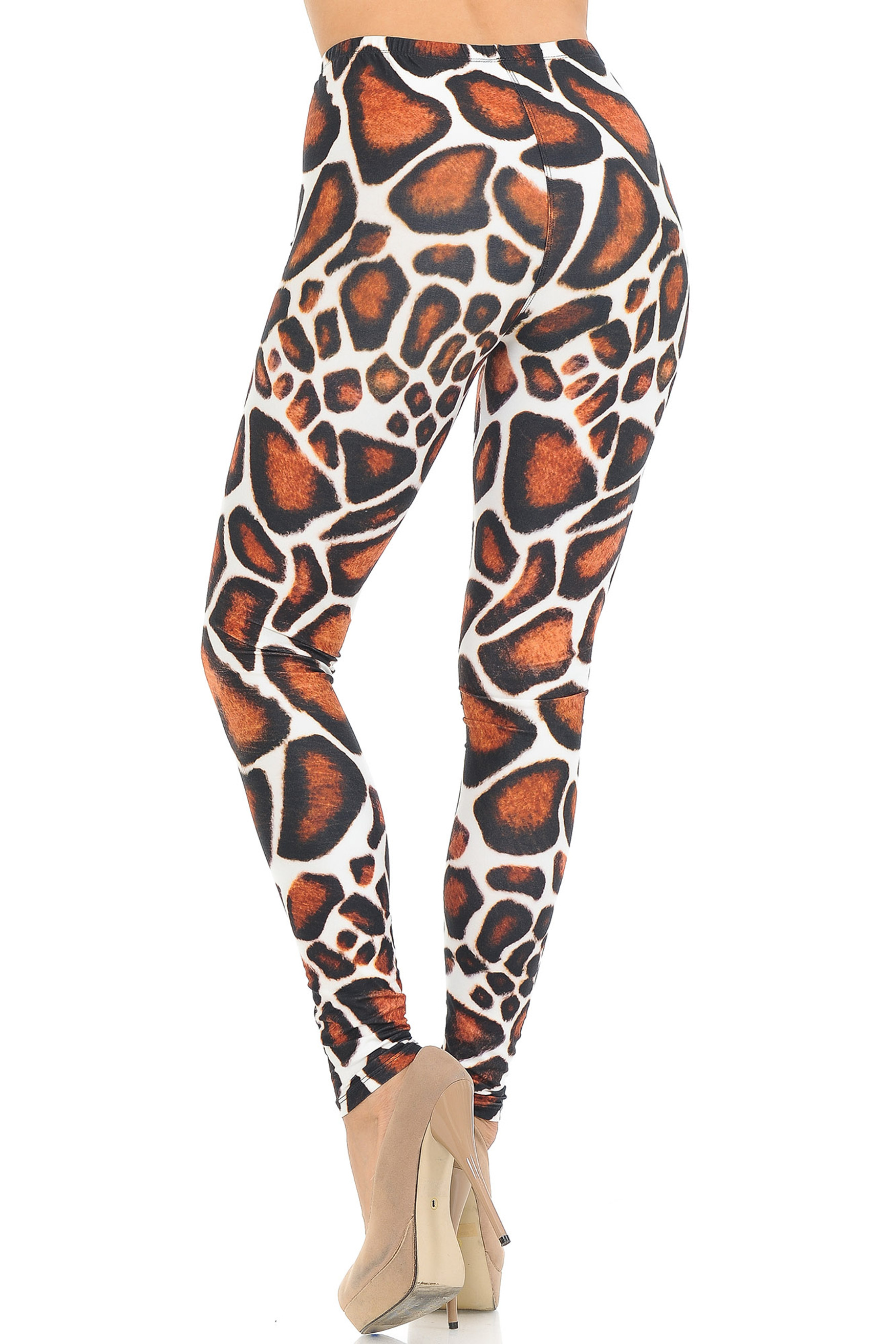 Creamy Soft Giraffe Print Extra Small Leggings - USA Fashion™