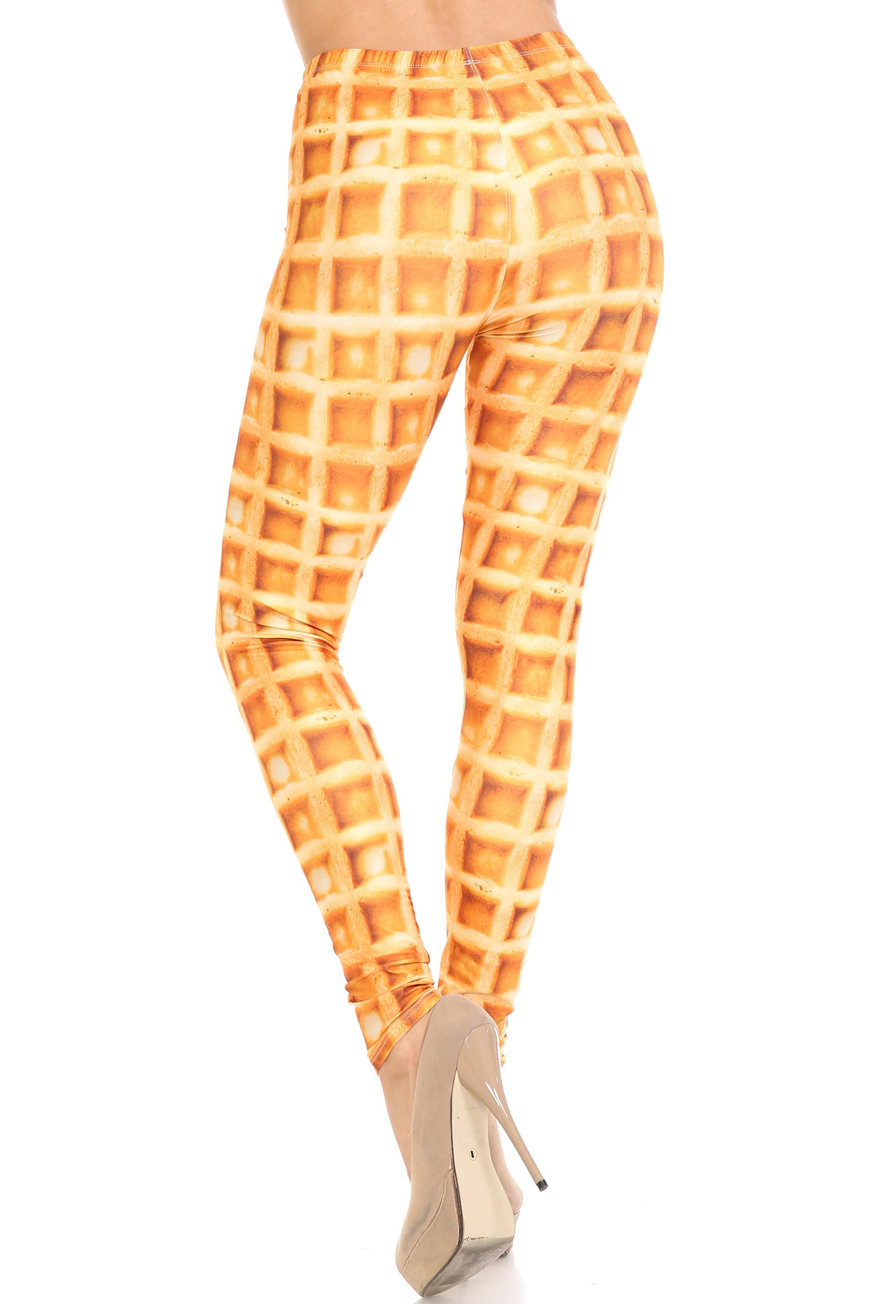 Creamy Soft Waffle Leggings - By USA Fashion™