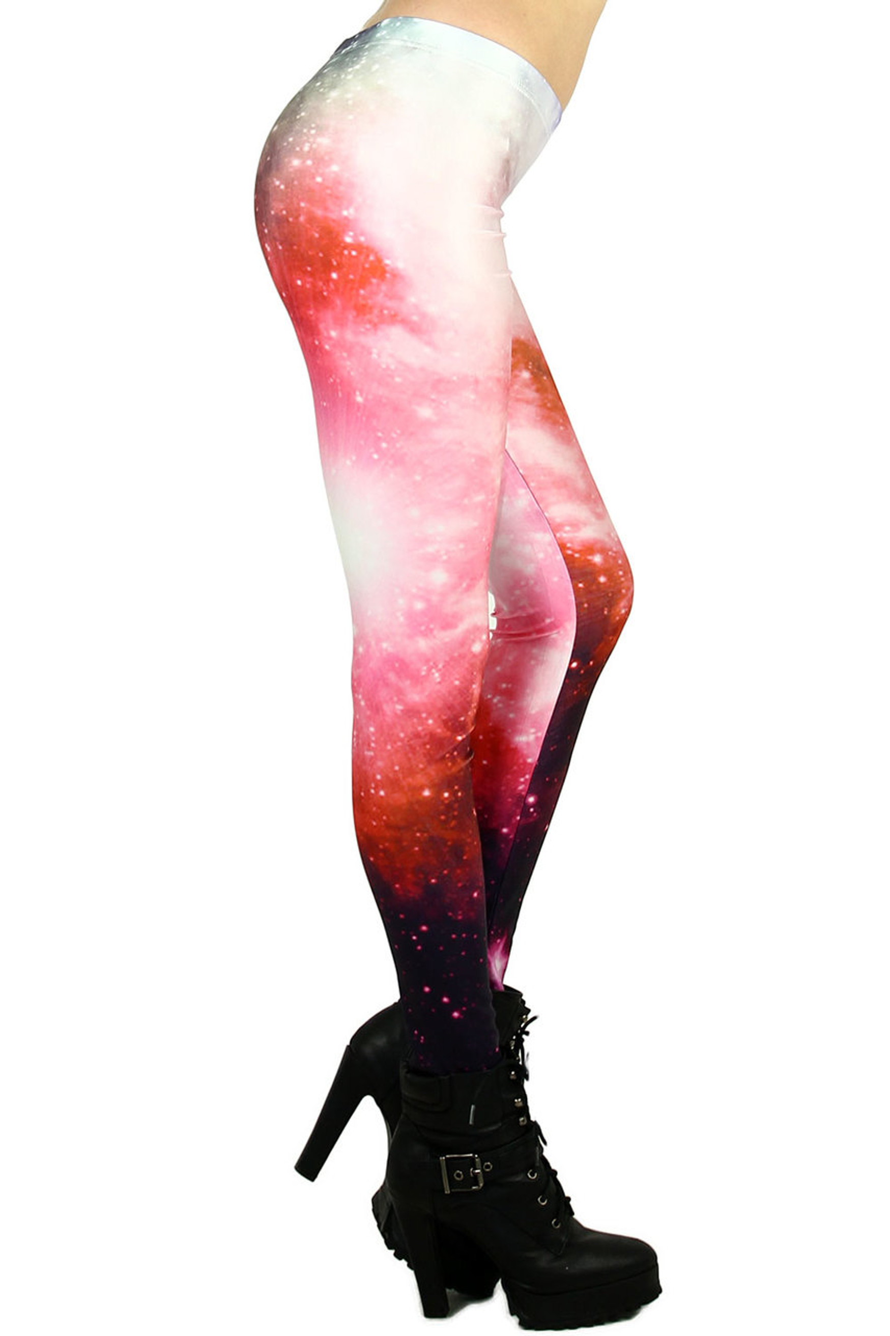 Rose Galaxy Leggings
