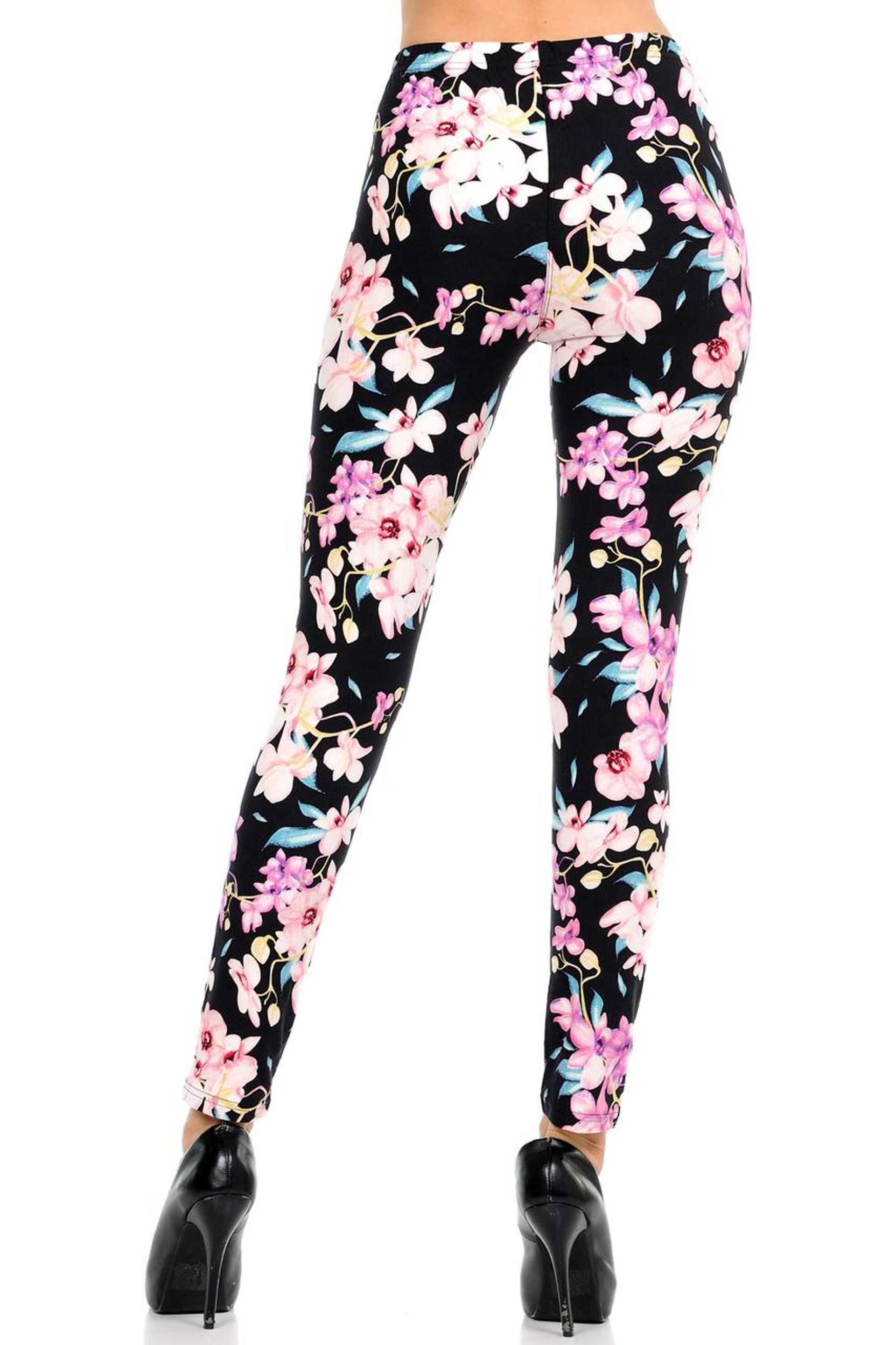 Floral Print Leggings Only Leggings