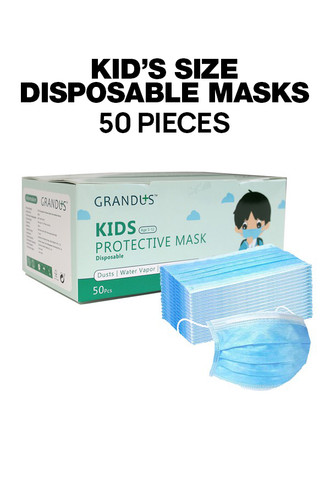 50 Piece Kid's Disposable Face Masks