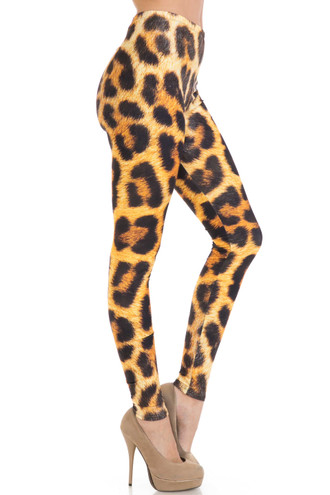 Creamy Soft Spotted Panther Leggings - USA Fashion™