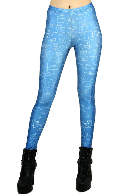 Math Leggings - Plus Size