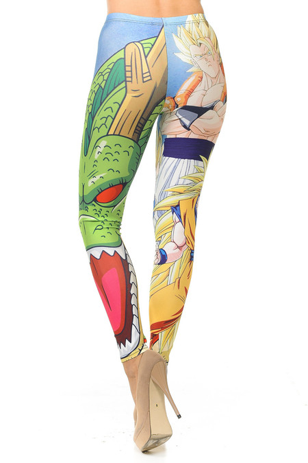 Anime Dragon Ball Z Capsule Corp Leggings Pants - Tagotee