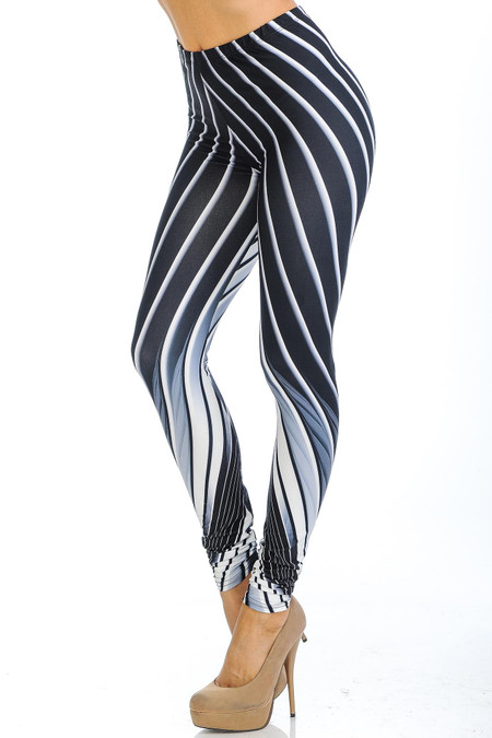 Creamy Soft Contour Body Lines Extra Small Leggings - USA Fashion™