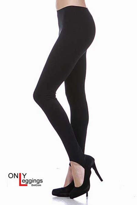 Couture Velvet Fleece Lined Tights Medium & Large (Medium) Black