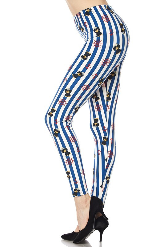 Sailor Pup Plus Size Leggings Sailor Pup Plus Size Leggings