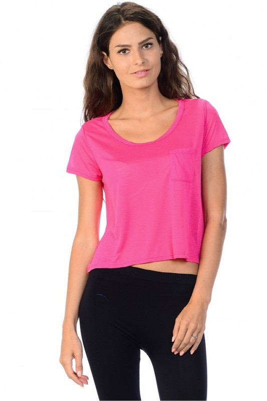 Light Weight Short Sleeve Asymmetrical Loose Fit T-Shirt Light Weight Short Sleeve Asymmetrical Loose Fit T-Shirt