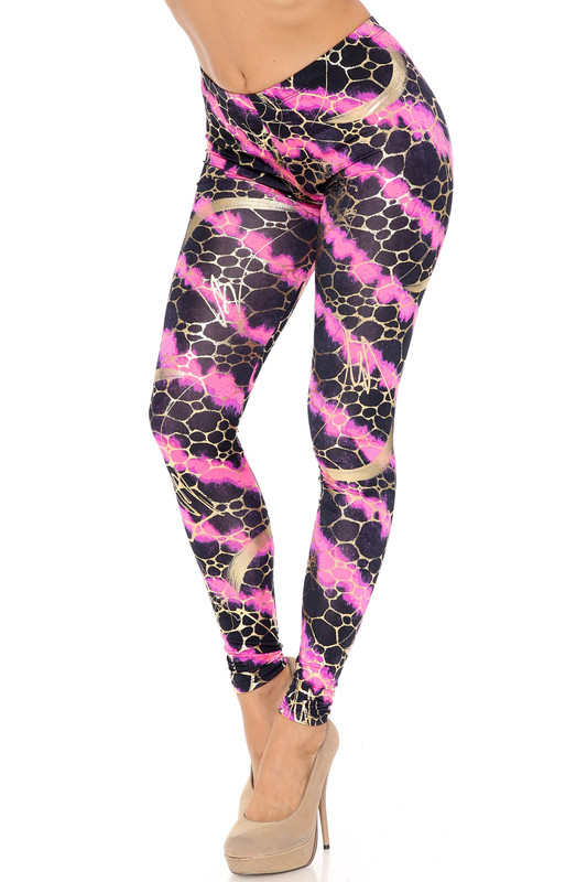 Colorcade Plus Size Leggings - Made in USA - LIMITED EDITION Colorcade Plus Size Leggings - Made in USA - LIMITED EDITION