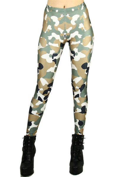 Incognito Camouflage Leggings | OnlyLeggings.com