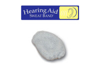 The ORIGINAL Hearing Aid Sweat Band :: Protect Your Hearing Aid (BTE Device) from the Damaging Effects of MOISTURE, DUST & DIRT :: Proudly Made in the USA
