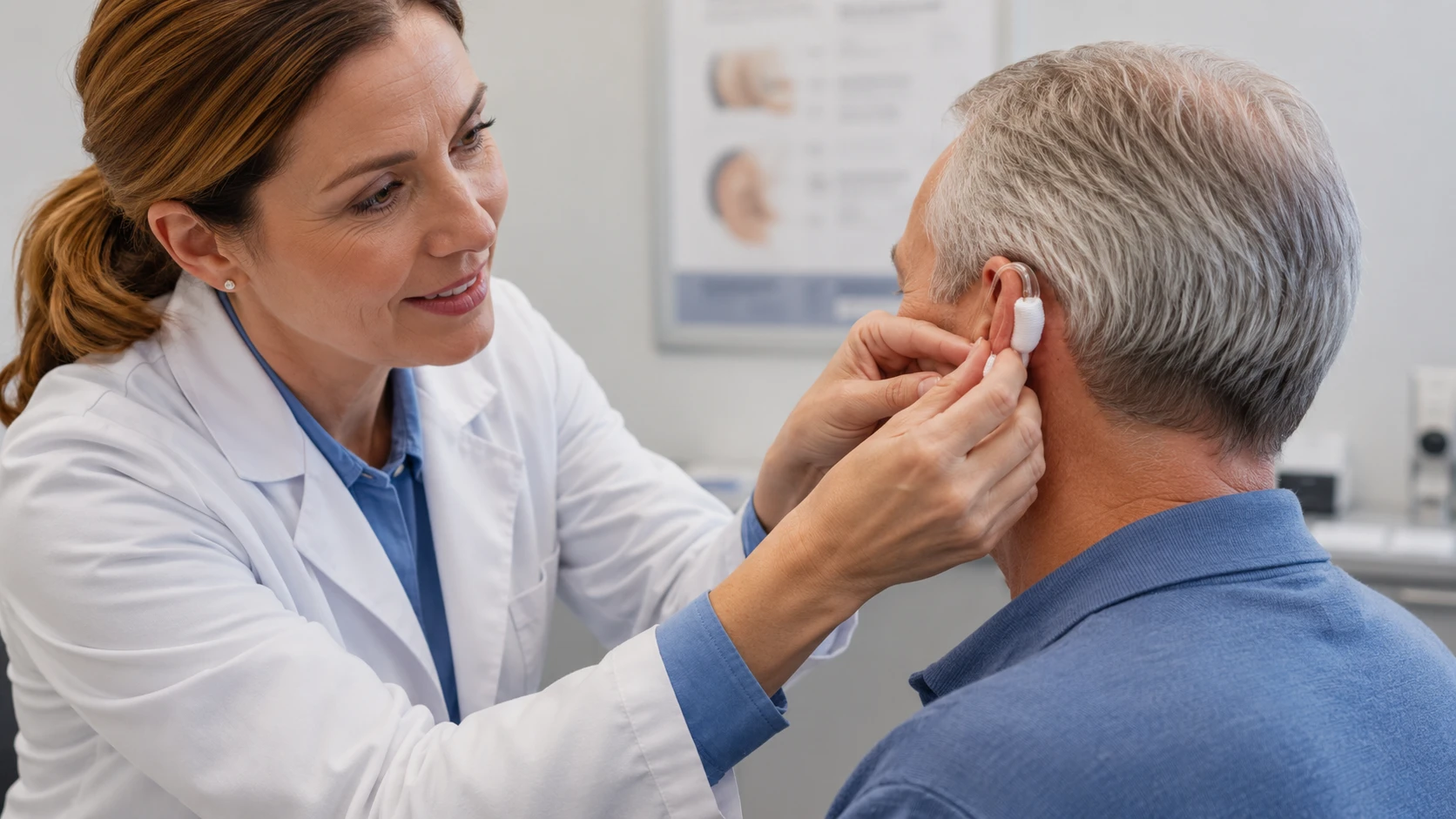 Contact Hearing Aid Sweat Band