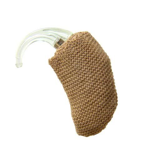 Hearing aid sweat band fitted on BTE and FM devices
