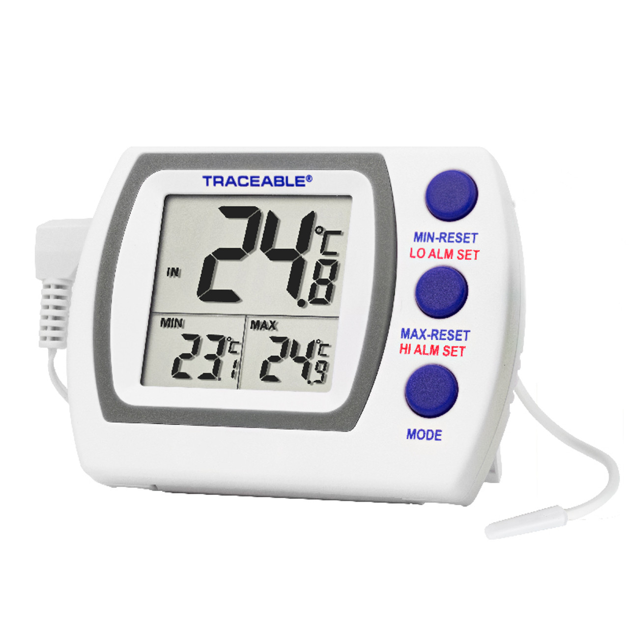 Fisher Brand Traceable Thermometer/Clock/Humidity Monitor