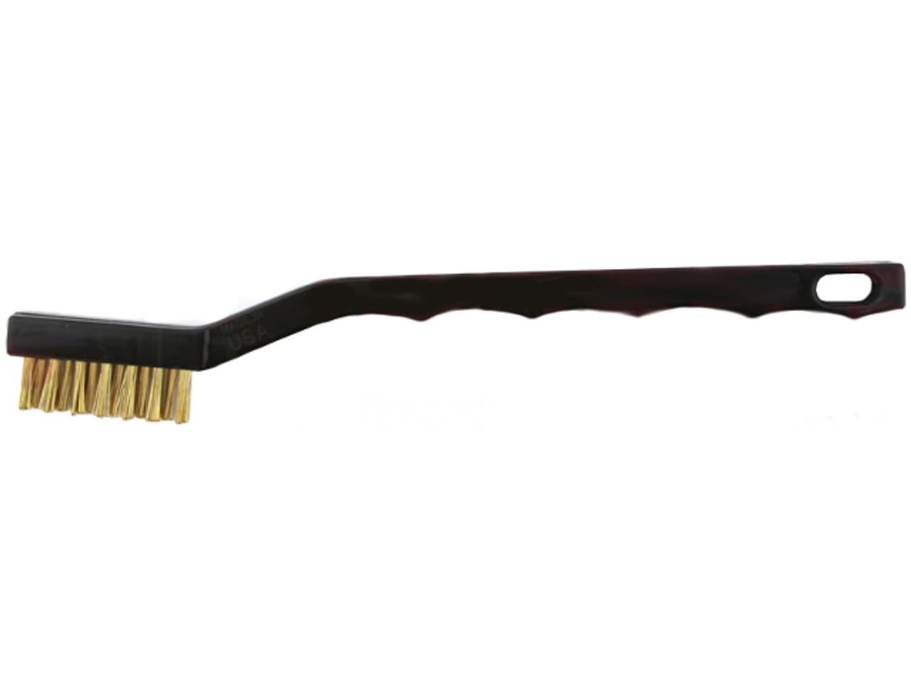 Justman 750480 Small Brass Utility Brush, Toothbrush Style - B7975