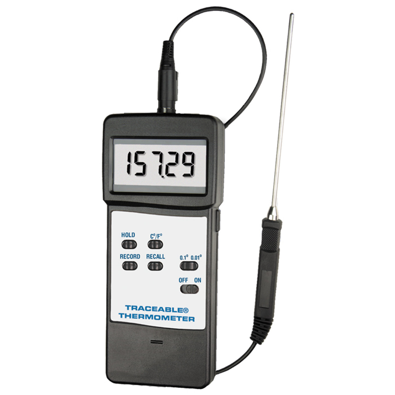 Control Company Traceable Waterproof Food Thermometer with Holders