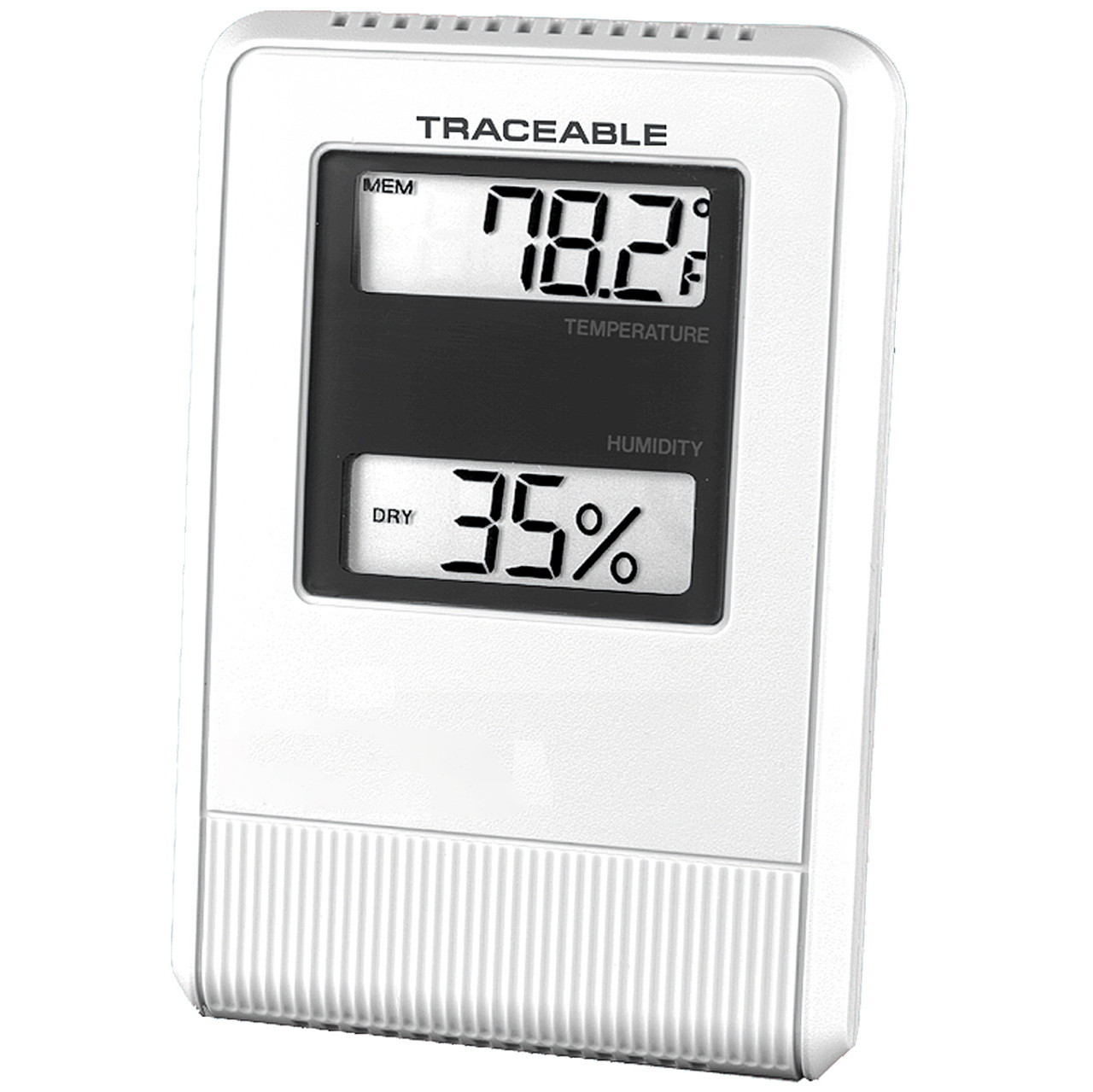 Traceable WD-90000-75 Big-Digit Indoor/Outdoor Digital Thermometer with 1  Bullet Probe, –58 to 158°F, 0.1°F Temp Resolution, NIST-Traceable Cal