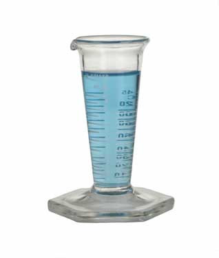 Kimble Lab Glassware Kimble 60345-32 KIMAX Glass 1000mL Dual Scale Pharmaceutical Graduates ...