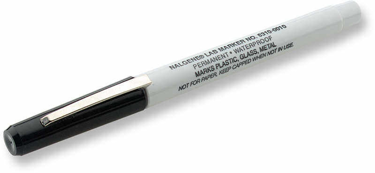 Nalgene 6310-0010 Lab Markers with Fine Tip_Black Ink - P1630 - General  Laboratory Supply