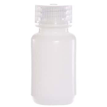 Nalgene 1000 Ml HDPE Rundflasche Mit Weiter Öffnung – Durchscheinende, Auslaufsichere Flasche Für Gefrierfach & Chemikalien