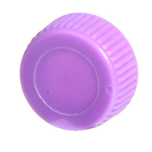 Bio Plas 4223R Microcentrifuge Tube Screw Caps with ORing, Violet Polypropylene C281726