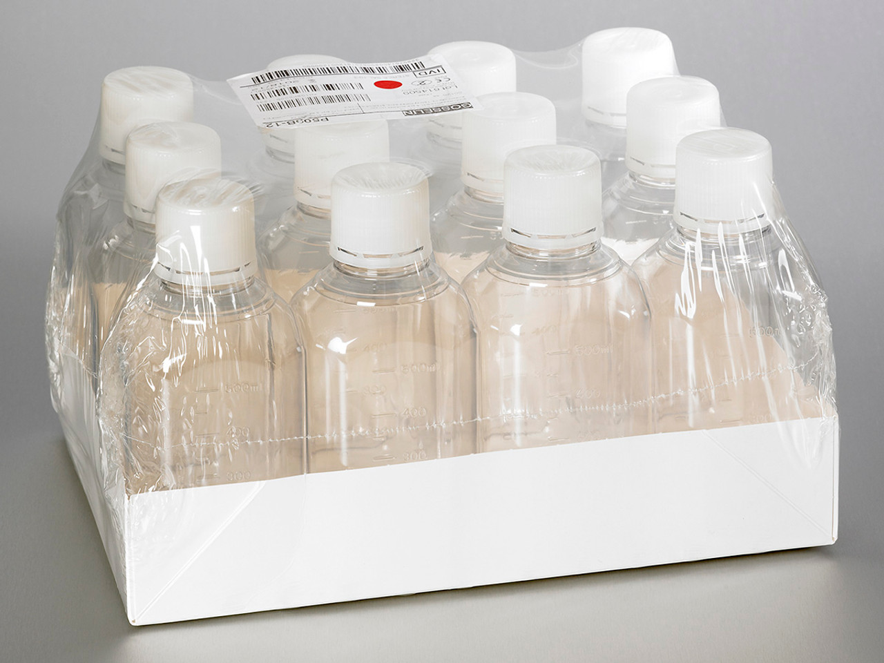 431432  Corning® 500 mL Square Polycarbonate Storage Bottles with
