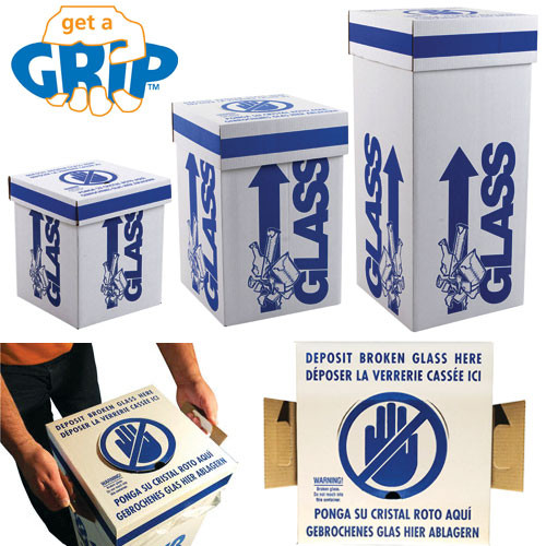 Dynalon 797005 Laboratory Glass Disposal Boxes, Floor Model B78021