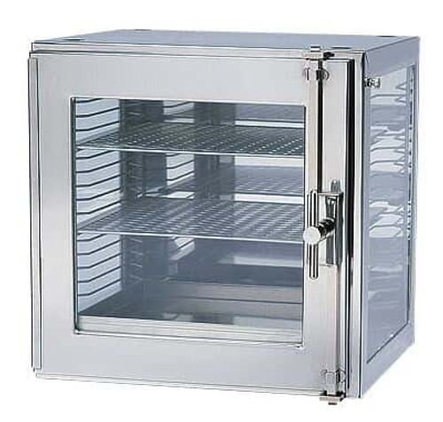 BOEKEL SCIENTIFIC 1342 Stainless Steel Desiccating Cabinet with Square Hole Shelves