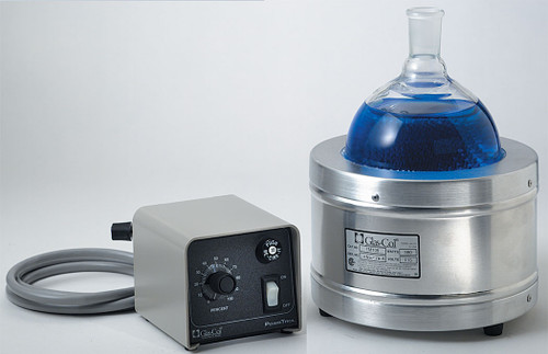 Glas-Col 100D TM110PL Series TM 2000mL Round-Bottom Flask Heating Mantle and Controller Package_115 VAC