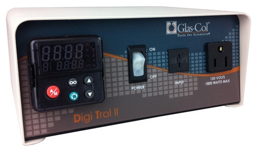 Glas-Col 104A PL612 DigiTrol II Temperature Controller with Type J Thermocouple. 120V