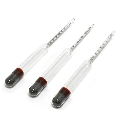 Twaddle Scale Hydrometer, 24 to 50deg., For Liquids Heavier Than Water, 280mm Long