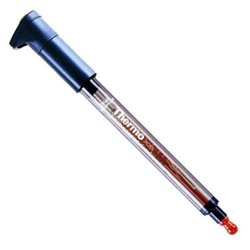 Thermo Scientific Orion 8165BNWP Epoxy Body ROSS Sure-Flow Refillable pH Electrode with Waterproof BNC Connector