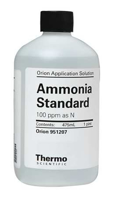 Thermo Orion™ 951207 Ammonia Standard, 100ppm. 475mL Bottle