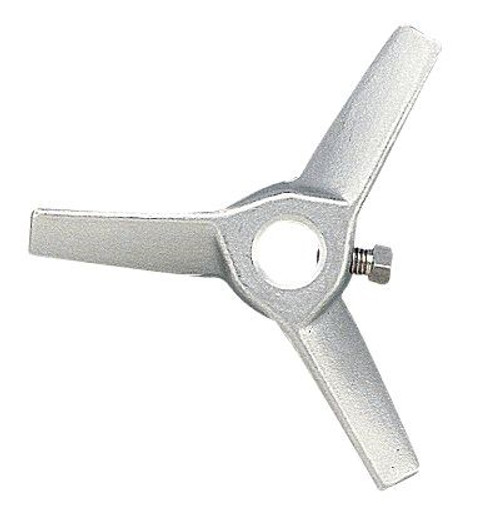 LIGHTNIN 809412 A310 4.5" Dia. Axial Flow Hi-Efficiency Impeller, 5/16" Bore