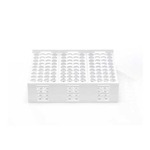 BEL-ART F18872-0000 120-Place Radioimmunoassay Tube Rack for 16-20mm Tubes