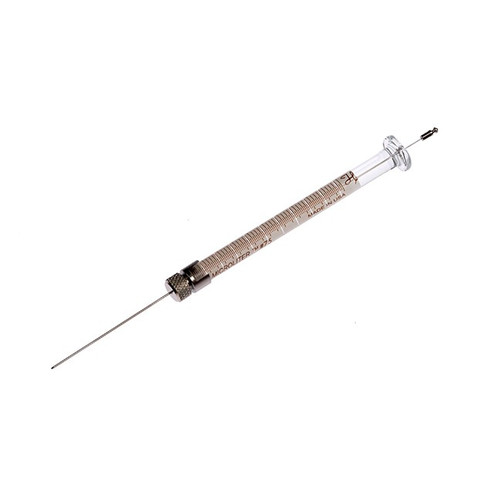 Hamilton 80357 Series 701ASRN 10µL GC Syringe with Removable 23s x 1.71" HP Point Style Needle for Agilent 7673A Autosampler