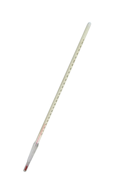 Precision 10/30 Standard Taper Joint -10 to 250°C Thermometer, 125mm Immersion with Mercury Fill