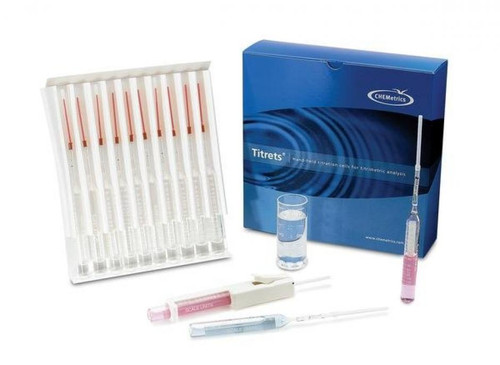 Chemetrics K-2070 Chloride Titrets Test Kits, 10,000-100,000ppm