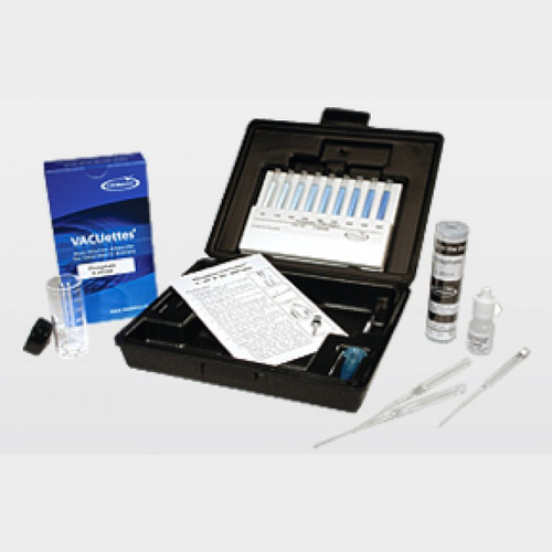 Chemetrics K-8510A Phosphate (ortho) VACUettes® Test Kit, 0-60 & 60-600ppm, Stannous Chloride Method