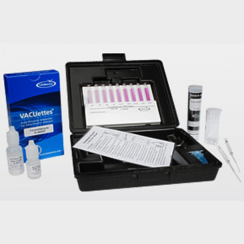 Chemetrics K-4605B VACUettes® Formaldehyde Test Kit, 0-120 & 120-1200ppm