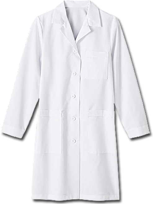 White Swan Brands 17010-011-M, 17010 Meta Nano-Care 39" Ladies Labcoat.