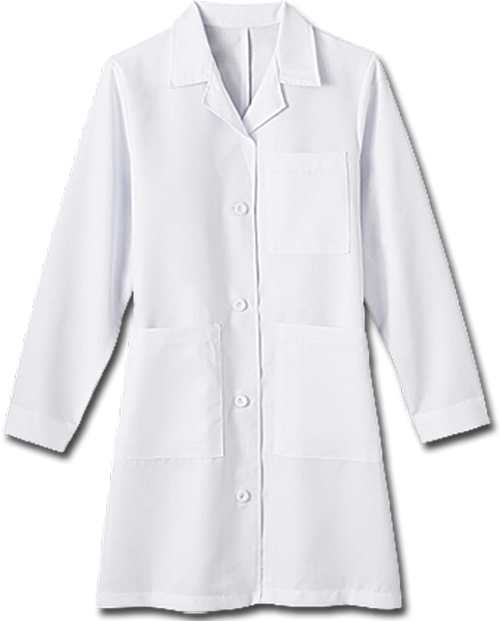 White Swan Brands 1964-011-48, 1964 Meta Ladies 37" Labcoat with iPad® Pocket.