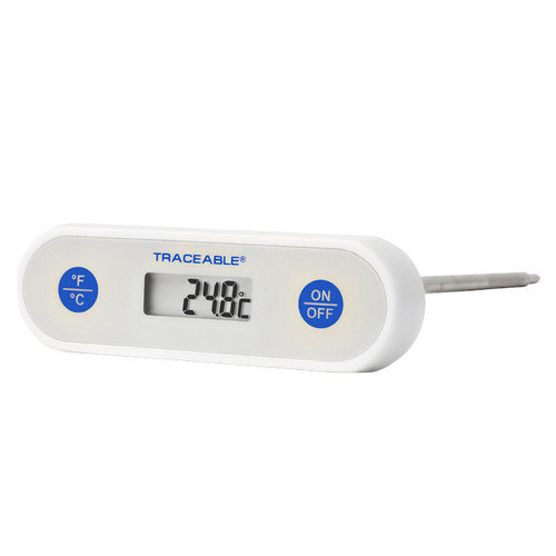 CONTROL COMPANY, Food Safety, LCD, Waterproof Thermometer - 38ZC69