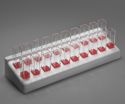 BEL-ART F18515-0000 Spectrophotomer Cuvette Rack, 20-Place