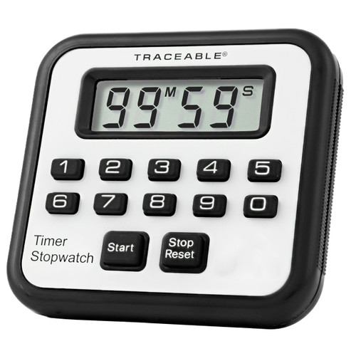 Fisherbrand Traceable Digital Three-Channel Alarm Timer with Triple-Line