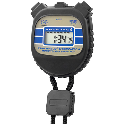 Control Company 1045 Traceable® Water/Shock Resistant Stopwatch