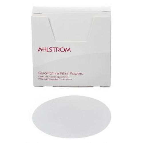 Ahlstrom-Munksjö 6100-2500 25.00cm Slow Flow Qualitative Filter Paper, 1.5 μm Retention