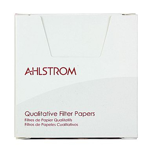Ahlstrom-Munksjö 9090-0470 4.70cm Qualitative Medium Speed Filter Paper, 3.0 μm Retention, Wet Strengthened